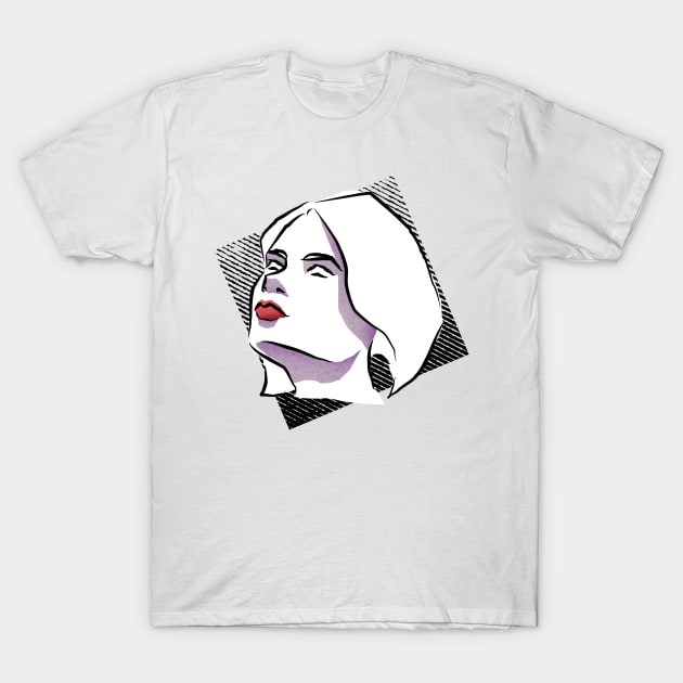 Minimalistic Woman T-Shirt by MarioNightz